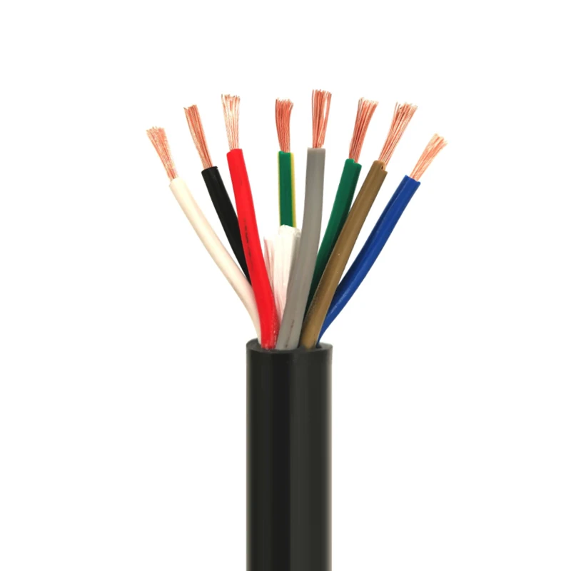 AWM Style UL2854 VW-1 FT1 5 core 6core 22awg 24awg 26awg Multicore Cable 3x2.5 Flexible Copper Conductor Electrical Cable