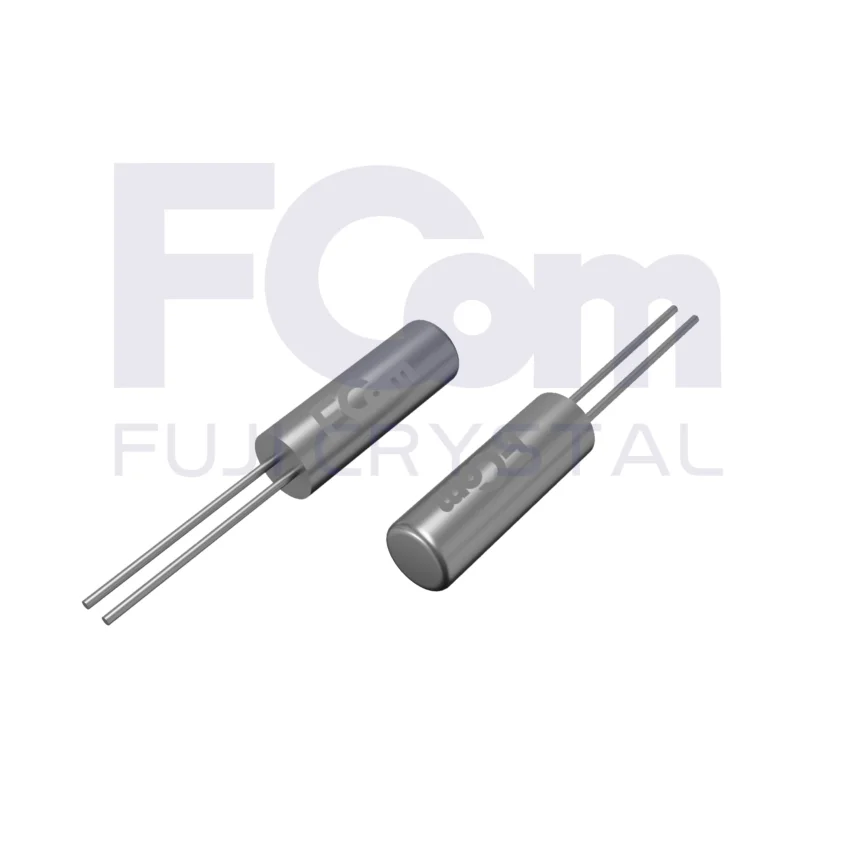 FCom AB308-16.667MHZ 16.667MHz 30ppm 16pF 50Ohms Resonators Crystals 3x8 Radial Crystals Oscillators AB308