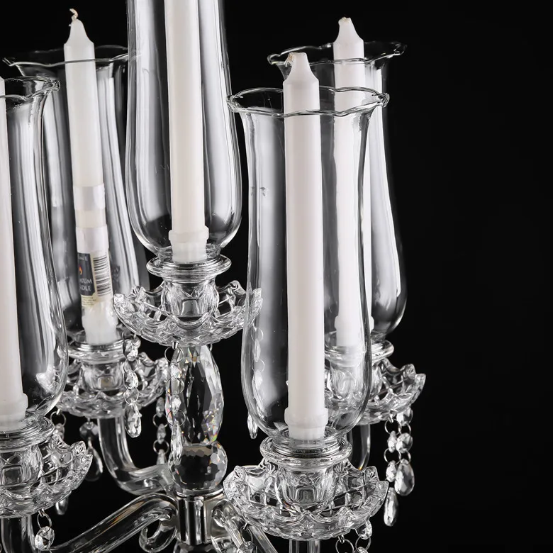 Индивидуальный канделябр cucrystal, оптовая продажа, свадебные декоративные канделябры
