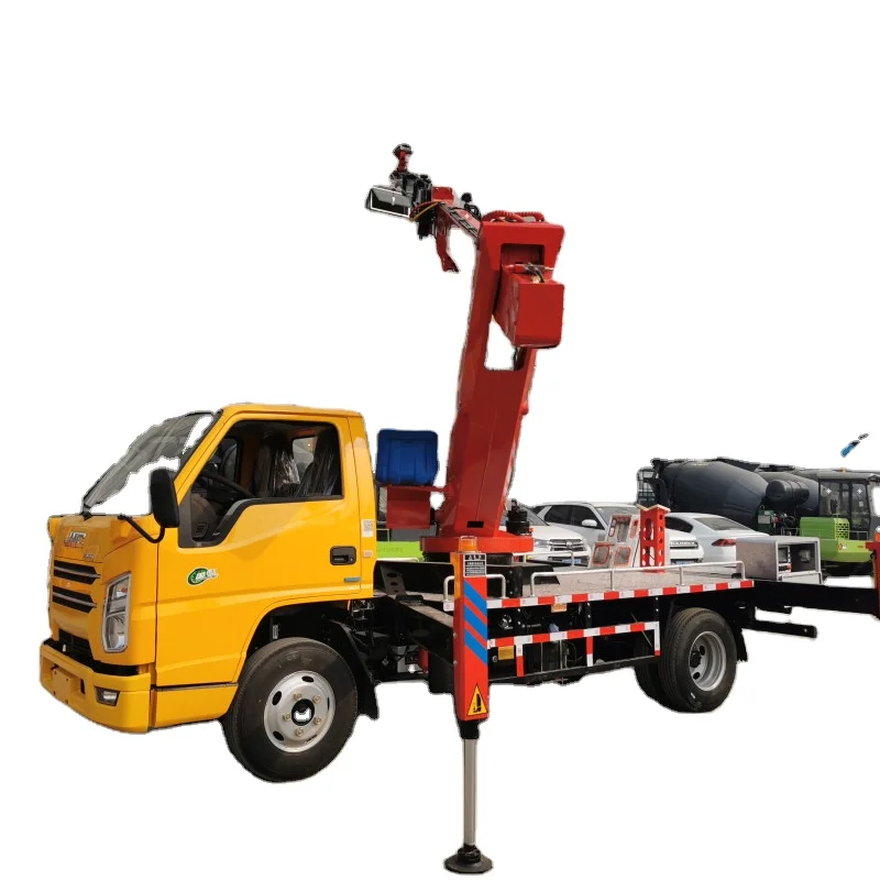 23m Folding Arm Support Leg Truck Mounted Aerial Work Platform Skylift Cherry Picker Truck