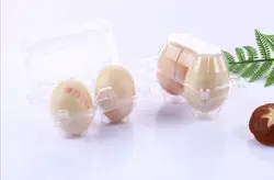 Контейнер для яиц для супермаркета, Товары в наличии, упаковка для 6 яиц, прозрачная коробка, лоток для яиц