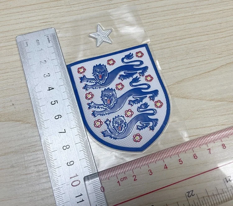 3D TPU Rubber Sport Heat Press Heat Transfer Label for Clothing Jersey Bags Hats Football Team Patch Al Na