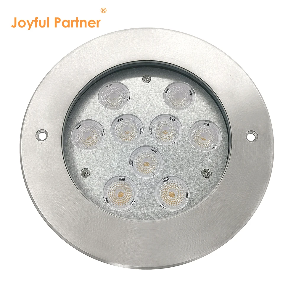 IP67 Stainless Steel 316 24VDC Underground Lights Outdoor 9W RGB RGBW Full Color Underground Light