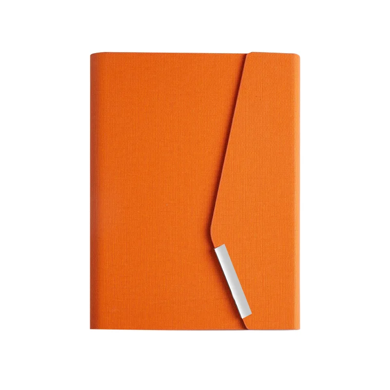 2022 new fashion design pu leather hard cover perfect executive A5 B5 custom diary diaries