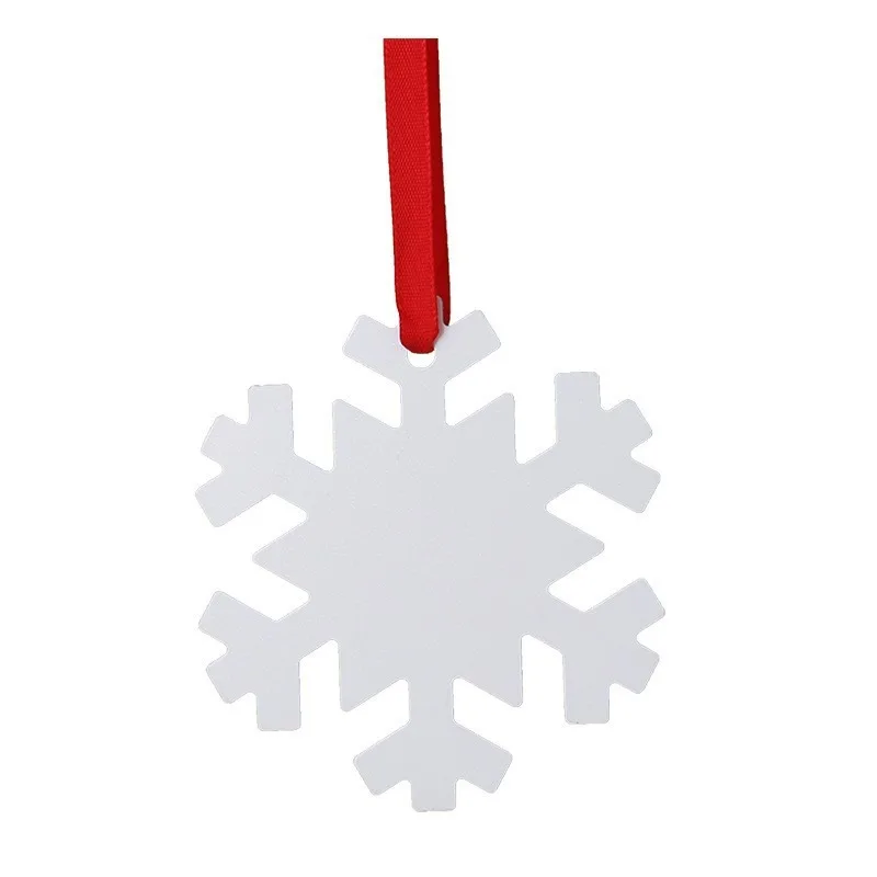 Personalized UV print  Round Oval Heart Star Discs acrylic Christmas Ornaments DIY Decoration Supplies