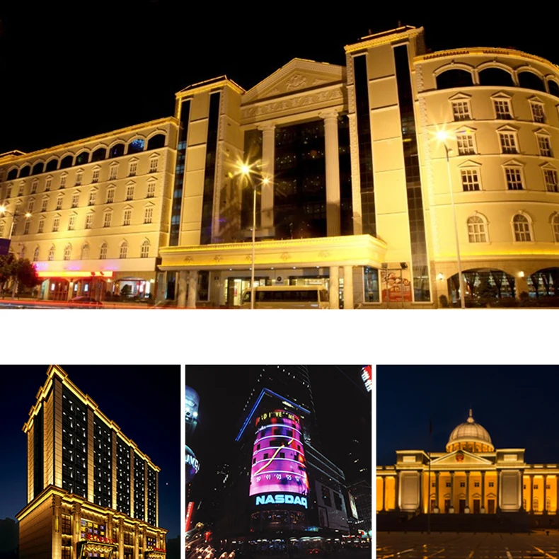 High Power 36w 48w 72w IP65 Waterproof Landscape Outdoor Decoration Lighting RGBW RGB Light LED Wall Washers