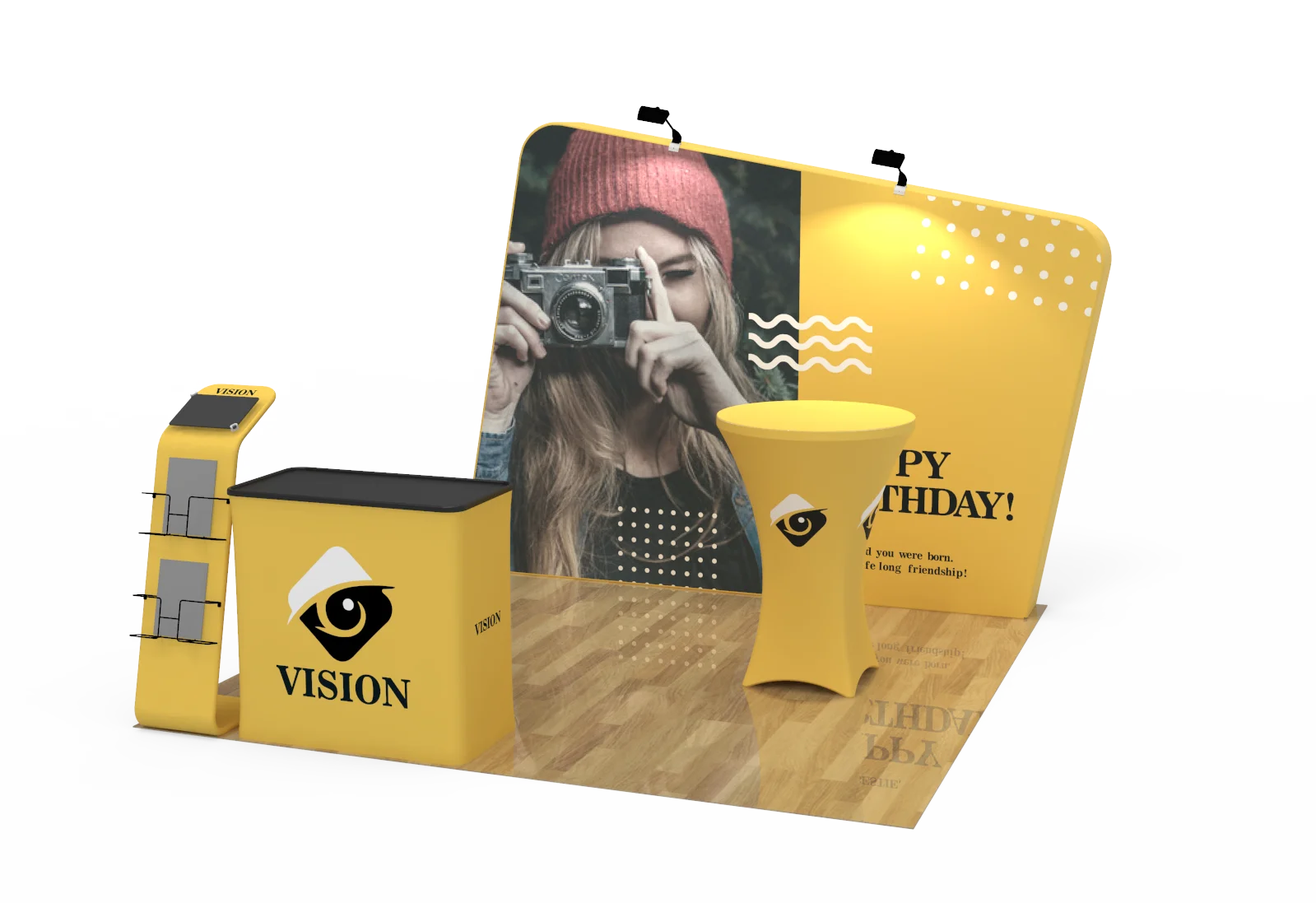 Quick set up  special design  10*10 exhibition booth display system