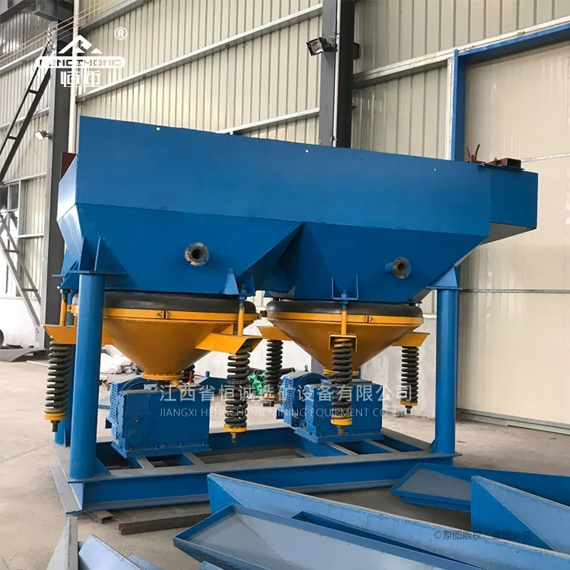 Tin ore processing plant cassiterite gravity jig concentrator gold mining equipment diamond jig machine for barite