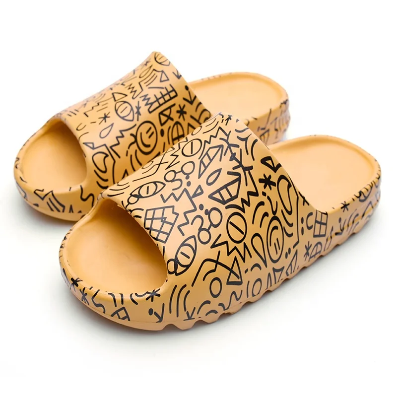
Wholesale Lover Summer Beach LOGO Custom Slide Sandal 
