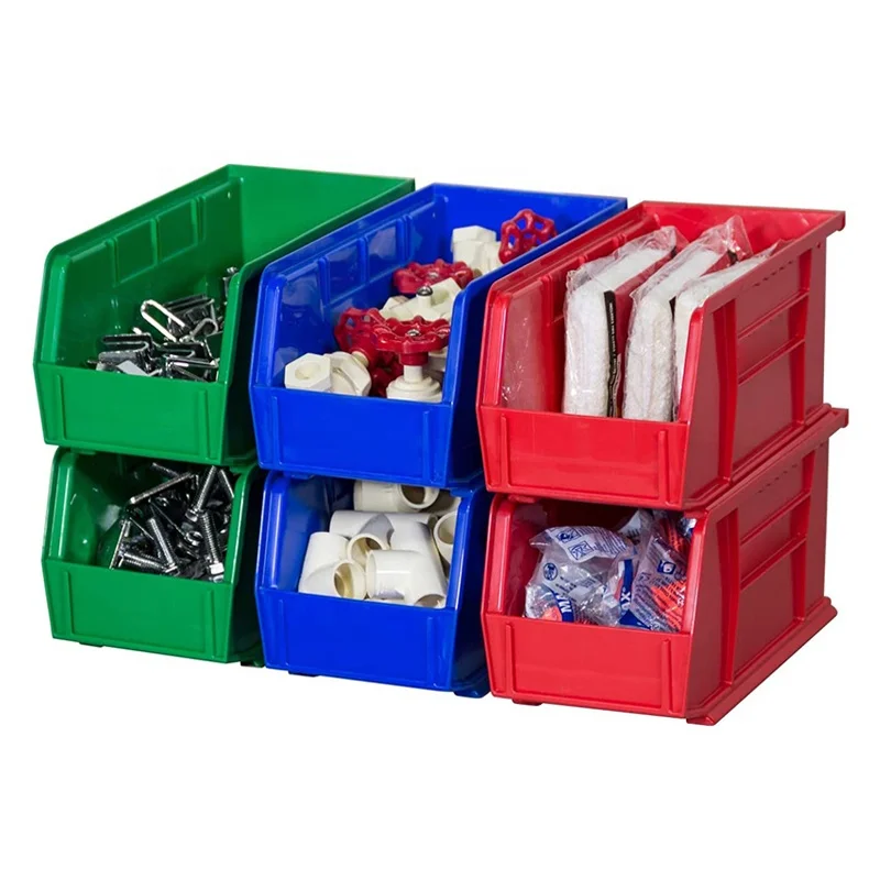 Hardware Accessories Organize Bin Storage Bin Parts Box Hardware Hanging Stacking Containers Storage Bin For Small Parts