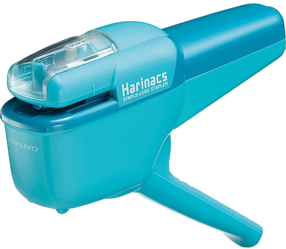 
Easy Use Safe KOKUYO Harinacs SLN-MSH110 Staple-Free Stapler Creative Staple-less Manual Stapler 
