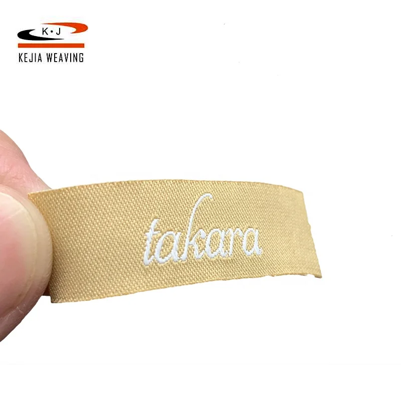 Customized Clothing Woven Labels Printing/Garment Satin Tags/Fabric Brand 1000 PCS A Lot