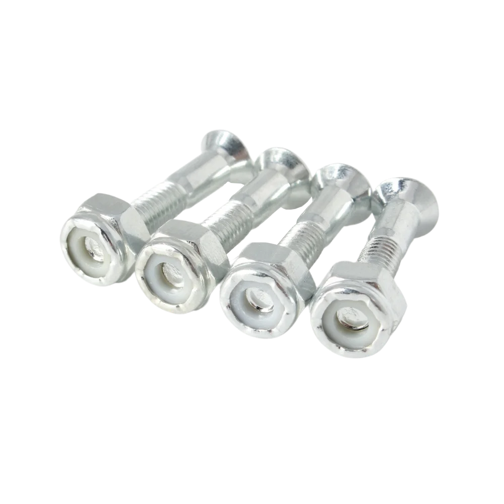 wholesale  phillips white black long bolts and nuts hardware 1 size 22mm yellow green skateboard bolts