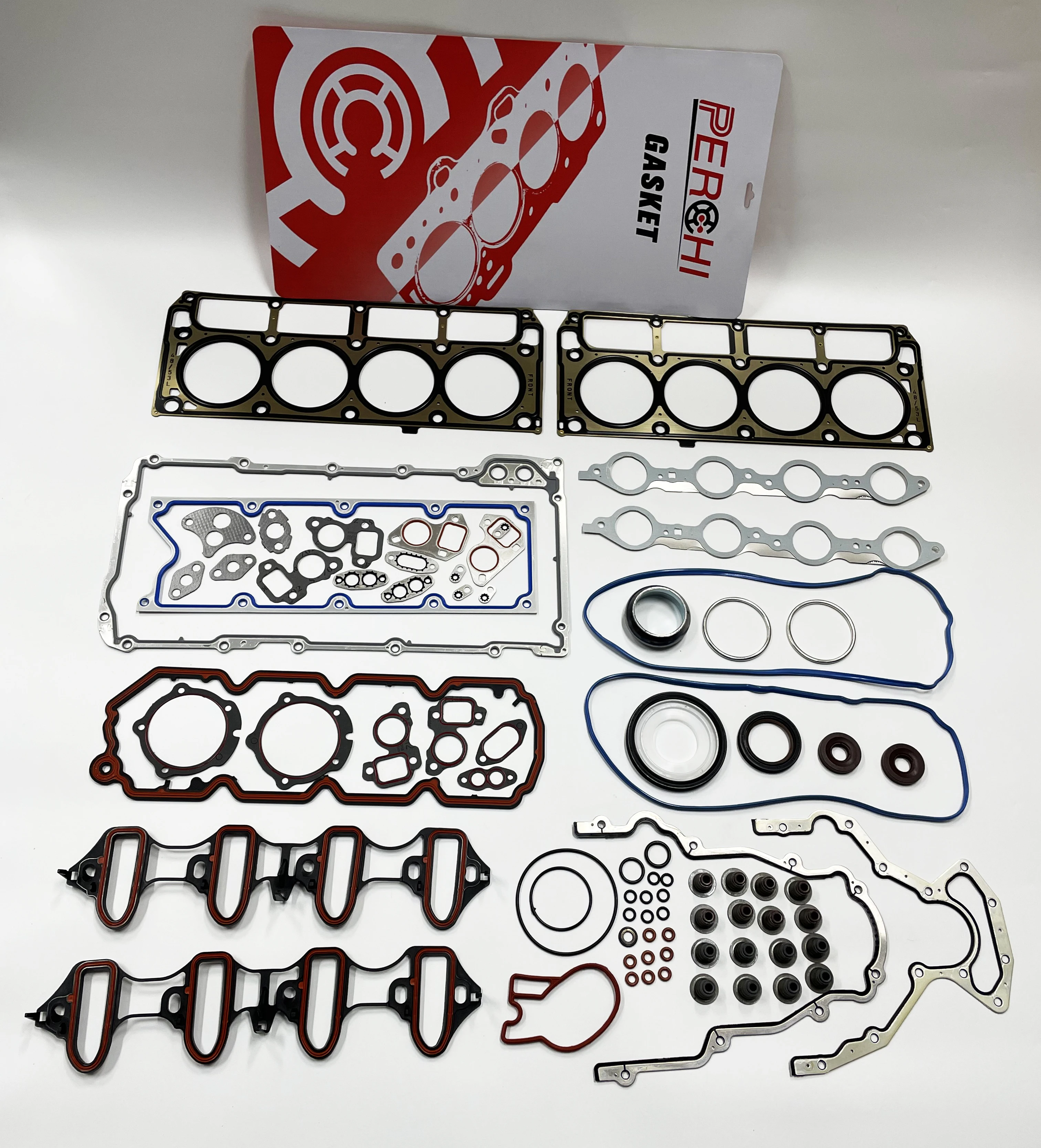For GM Chevrolet 4.8L 5.3L V8 SILVERADO 1500 2500 TAHOE SUBURBAN GMC SIERRA YUKON GASKET KIT-ENGINE REPAIR  Full Set HS9292PT