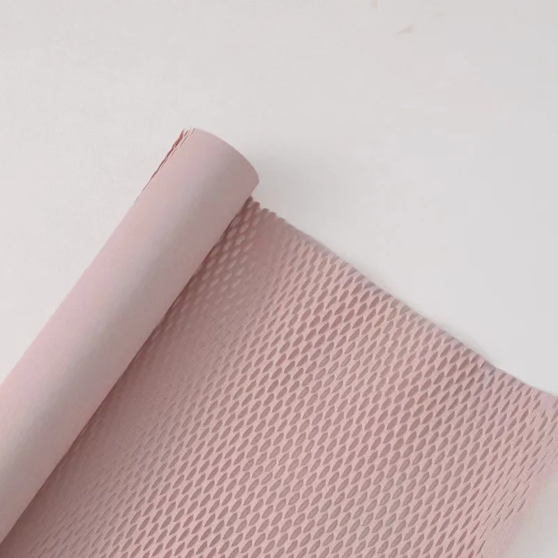 Biodegradable Gift Kraft Paper Cushioning Protective Wrap Honeycomb Paper Roll - Buy Honeycomb Wrapping Kraft Paper Rolls Eco