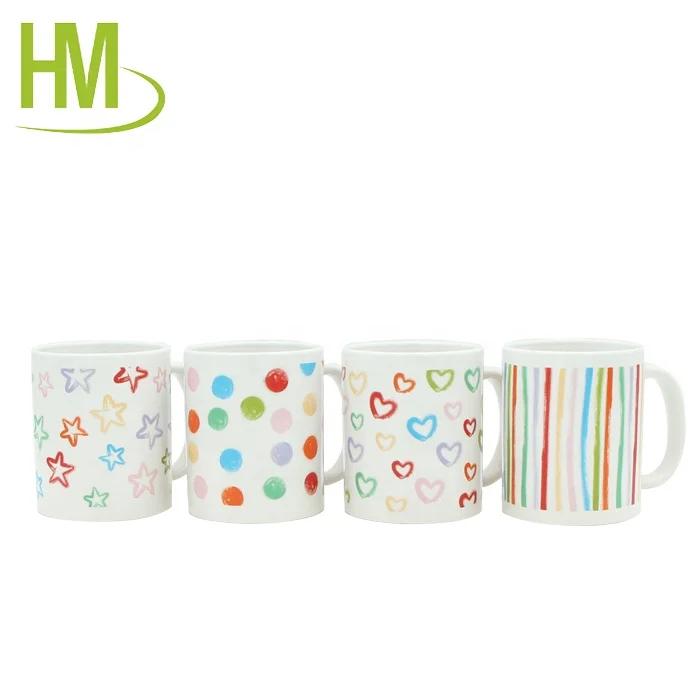 Coffee Traveling Hand grip Custom Logo Ceramic Sublimation jumbo large Mugs