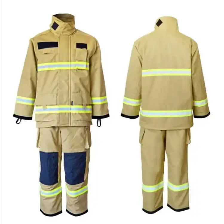China factory 4 Layer Nomex IIIA Aramid Fire fighter safety suits