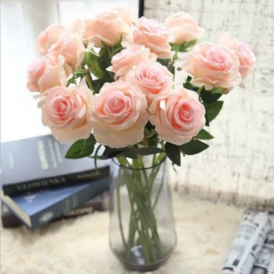 Shininglife Brand Rose artificial wall flower table wedding decoration artificial flowers rose