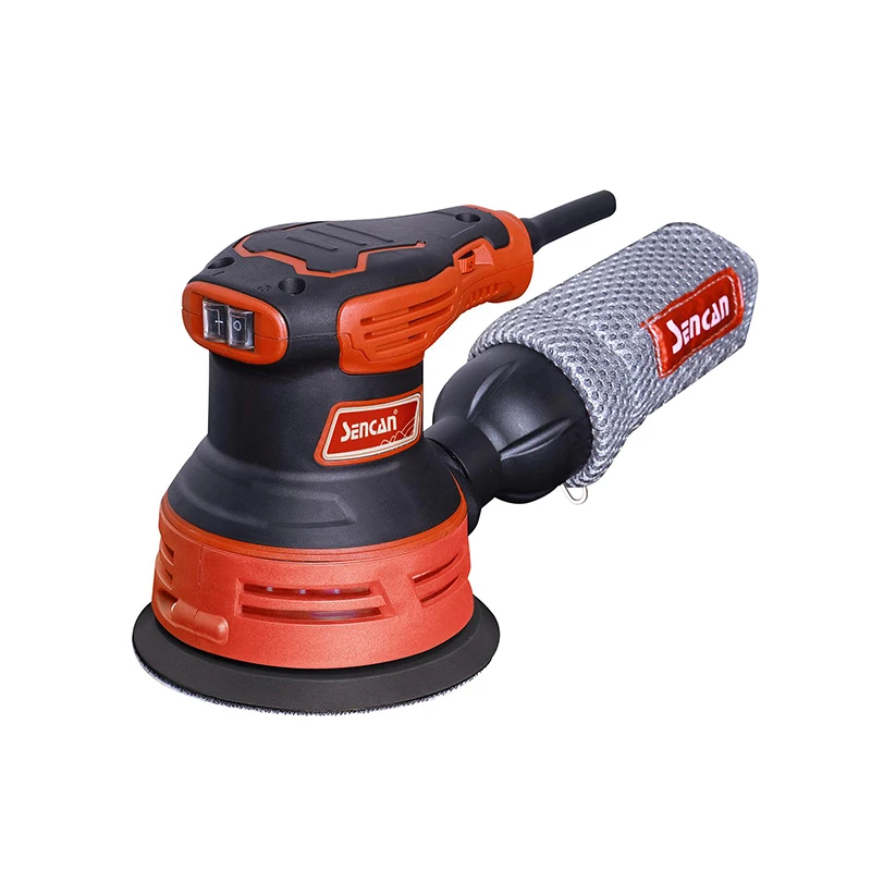 Orbital Sander Polisher Kit with Dust Collector Variable Speed Furniture Sanding Electric Eccentric Sander