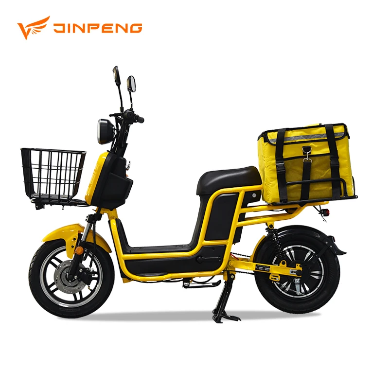 JINPENG Manufactured Electric Bike With Cargo Box Smart Easy Handling Fast Long for Delivery