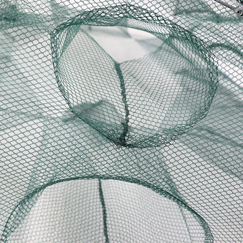 Fishing Trap Umbrella Folded Portable 6-20 Hole Automatic Minnow crayfish Fishing Shrimp Cage Fishing Net