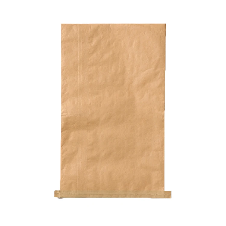 China factory produce wholesale price new disposable kraft paper plastic composite sacks