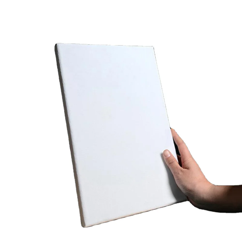 Wholesale Painting Canvas and Easel Set Kit Natural Easel Set Painting Craft Drawing Kit