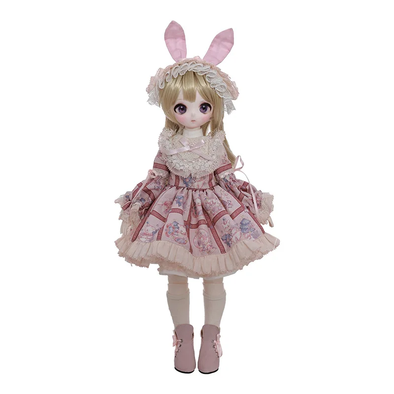 ShugaFairy Bjd Dolls 1/4 Makoto Sweet Love Lolita Style Imitation Show Anime Face Ball Jointed Dolls Gifts Bjd Doll Full Set