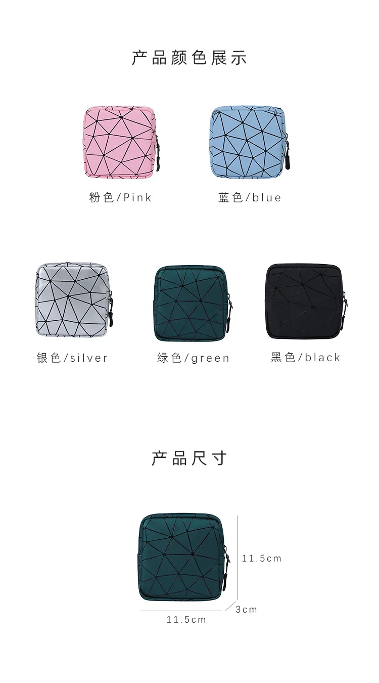 Custom Small Eco Friendly Blank Gold Zipper Make Up Pouch Recycled Plain Cotton Canvas Makeup Cosmetic Bag With Personal Logo