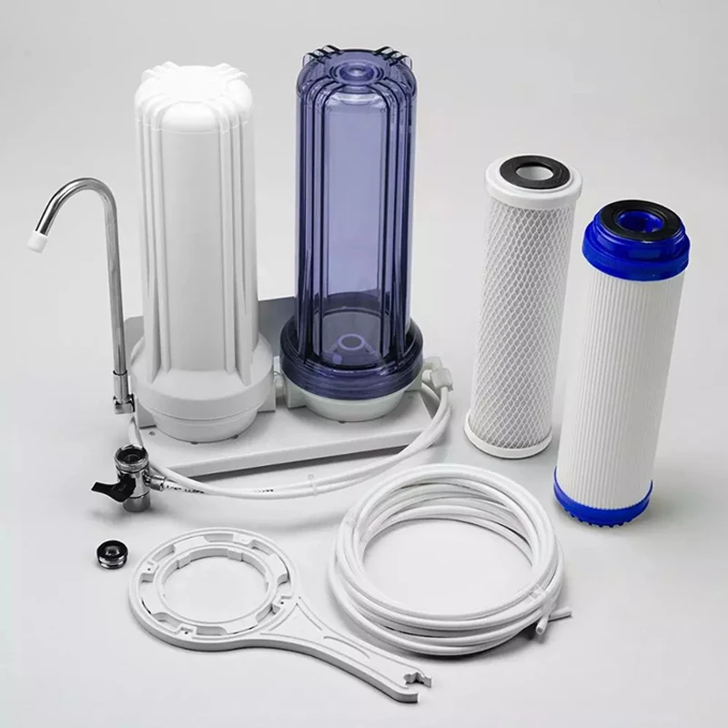 Household Pre Filtration Systems Under Sink 2 Stage Water Filter