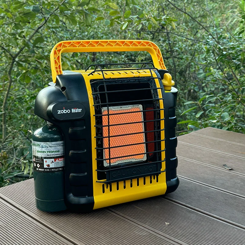 4,000-9,000-BTU Indoor-Safe and Outdoor Efficient and Portable Propane Gas Heater for Heating Cartridge System