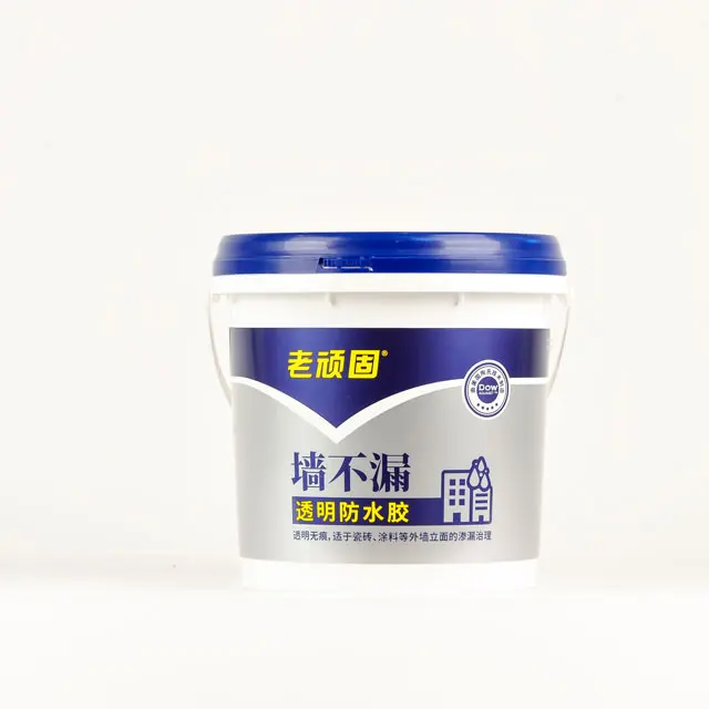 
acrylic non-toxic wall use liquid waterproof coating flexible transparent wall waterproof membrane for outdoor 