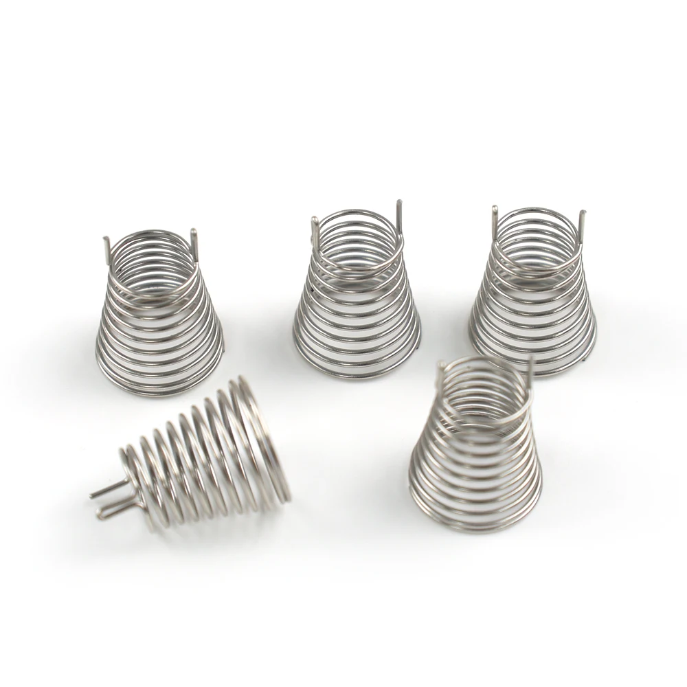 Customizable Stainless Steel Coil Tension Springs with 0.5mm Wire Diameter