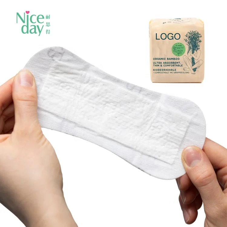 Australia female Breathable Organic Bamboo night pad Against your skin super soft sanitary napkins/panty liner
