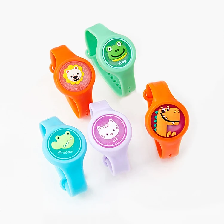 Exquisite Structure Manufacturing Cartoon Mosquito Repellent Bracelet For Girls