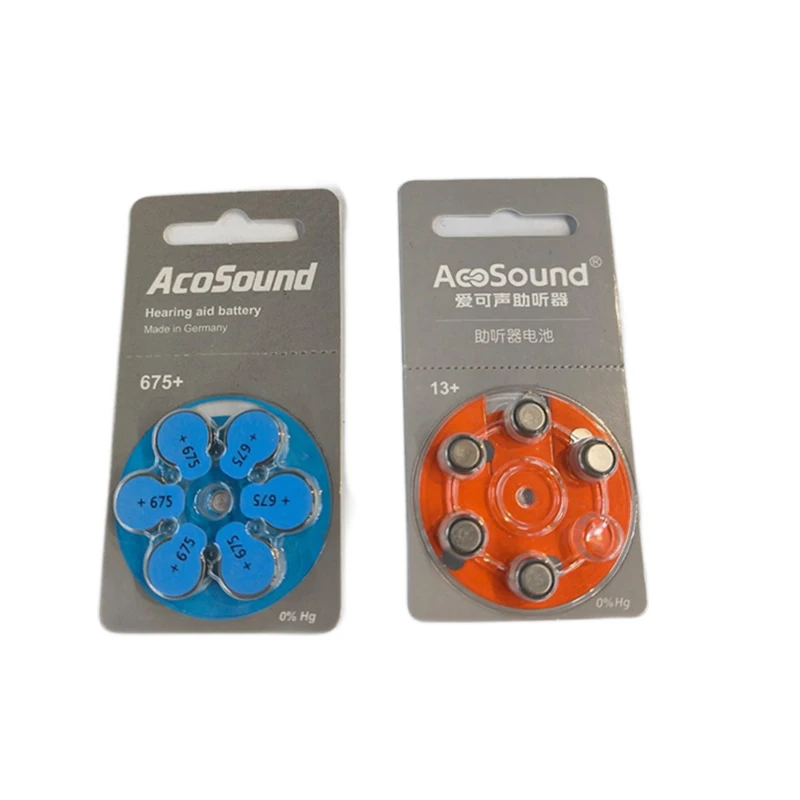 High Quality Hearing Aid Battery 10 13 312 675 Hearing Aid Batteries Easy Operation Hearing Aids Supplies