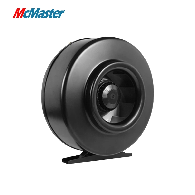 Factory Wholesale Small Size Diameter 125mm to 355mm Large Air Volume High Airflow Ventilation Circular Centrifugal Duct Fan