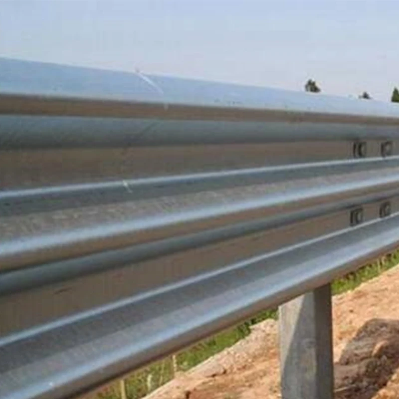 Traffic Safety Barrier W Type Highway Guardrail Galvanized Steel Fishtail Galvanized Steel Crash Barrier Supplier
