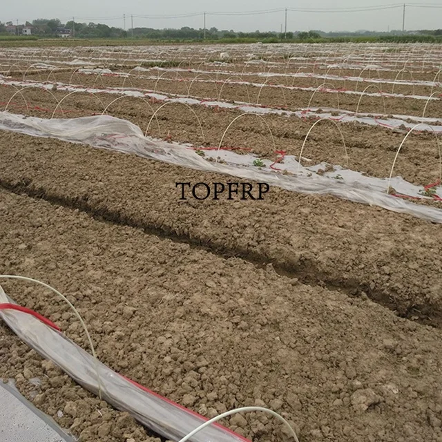 Flexible Solid Fiberglass Pole for Greenhouse