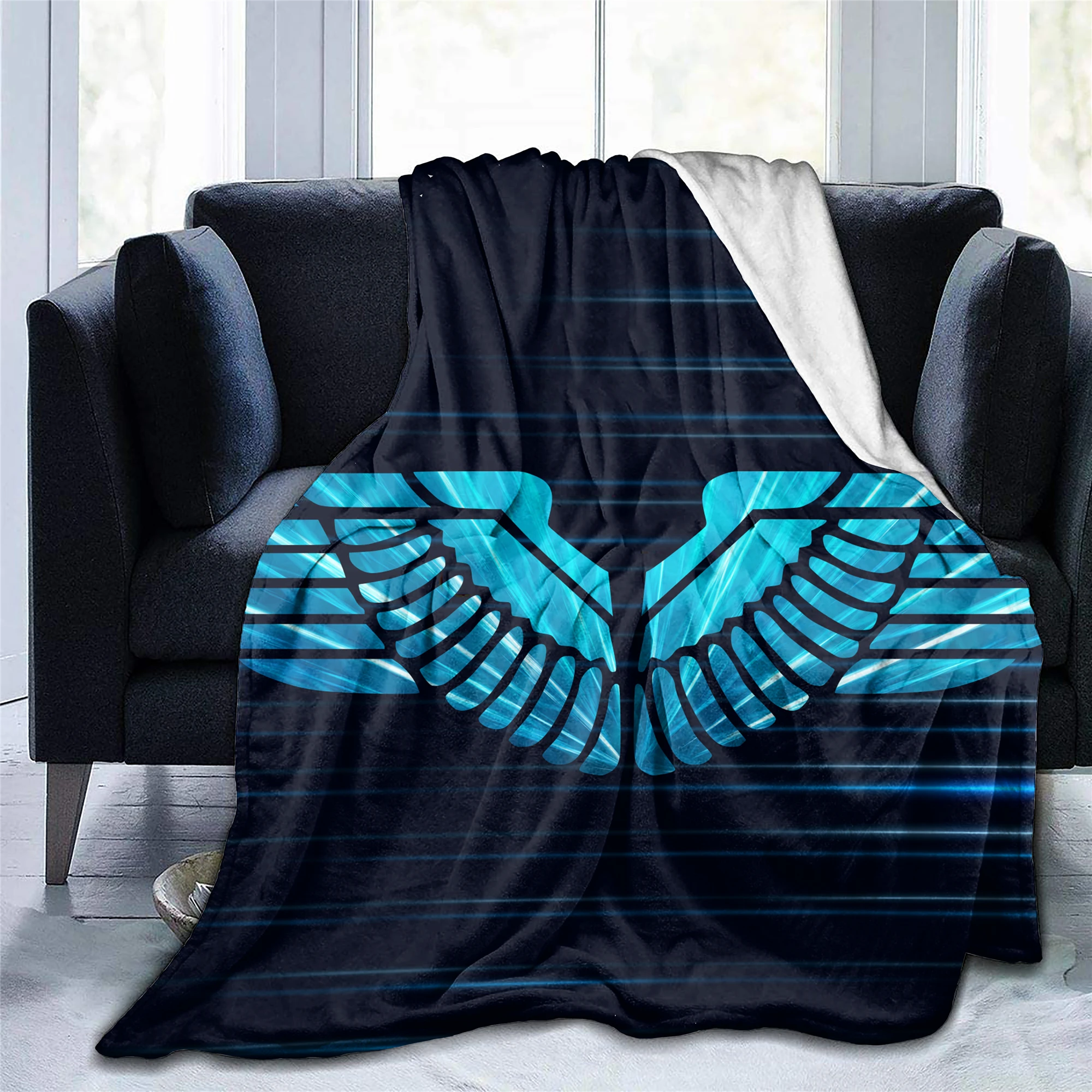 Оптовая продажа, недорогие одеяла из 100% полиэстера с цветным узором на заказ, Супермягкие фланелевые одеяла для дивана, зимние одеяла