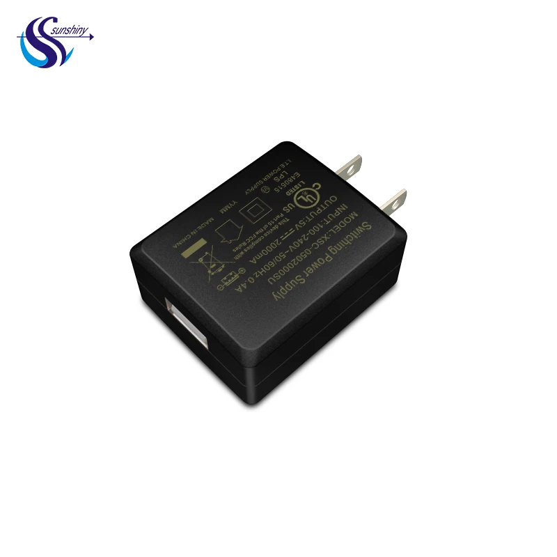 
Bulk sale AC DC usb power adapter quick charge 5v 2a smartphone mobile charger for home 