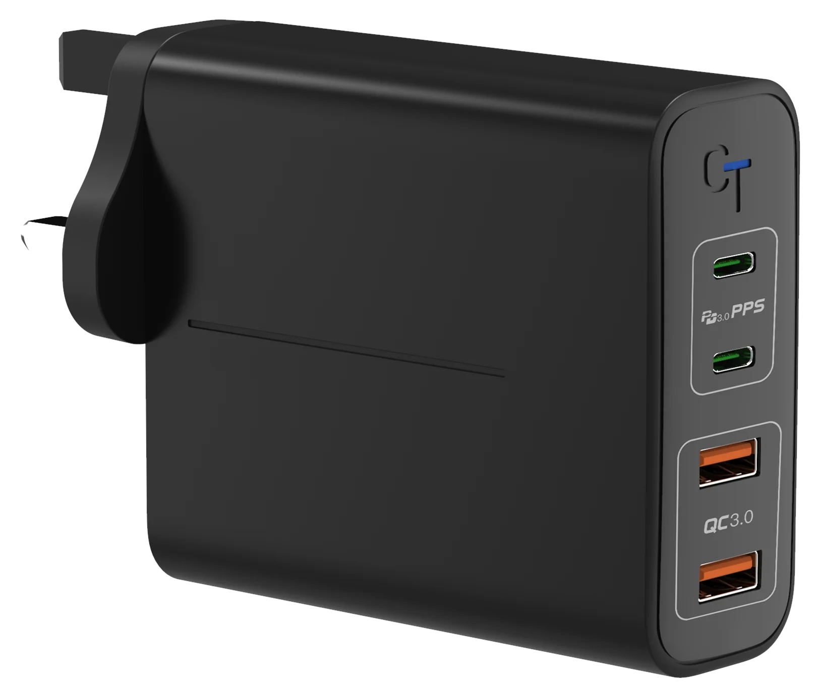 150w gan wall charger quick 4 in 1 usb type-c adapter super fast charging original for macbook ipad iphone 14 13