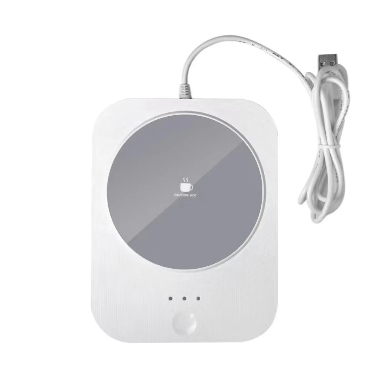 Reusable Temperature Control Smart Coffee Mug Self Heating Cup With Thermostat Usb Warmer And Wireless Charger For Iphone