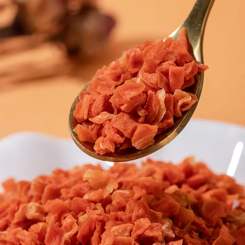 Dehydrated Vegetable Carrot Slices Air Dried Carrot Granule