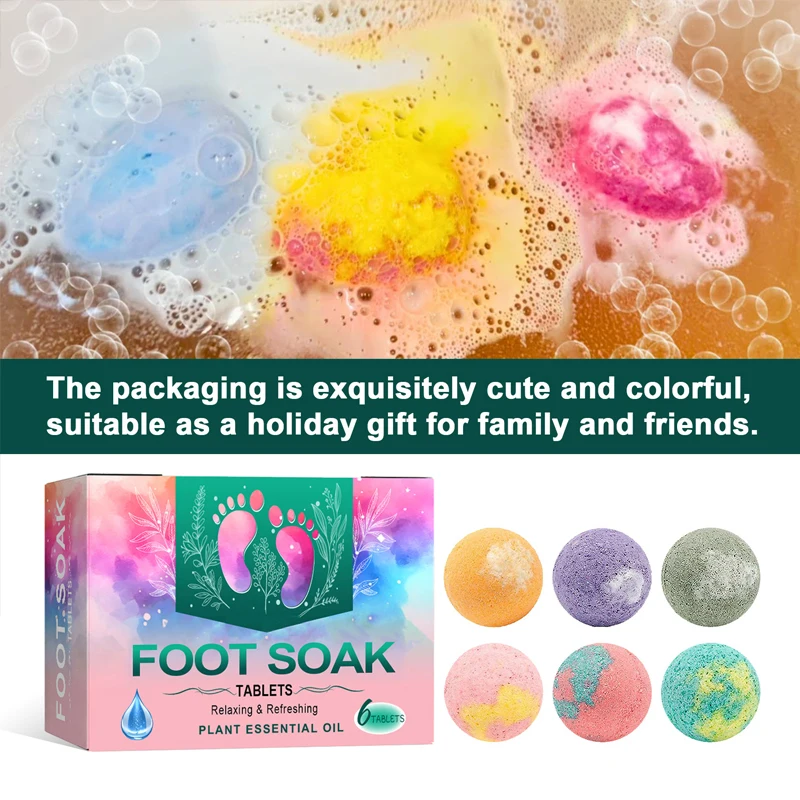 Wholesale Handmade Vegan OEM Ginger Organic Foot Bath Bombs