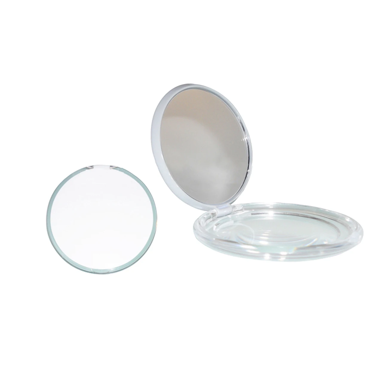 Portable Compact Mirror Promotion Gift Round Mini Pocket Mirror Custom Girls Makeup Mirror