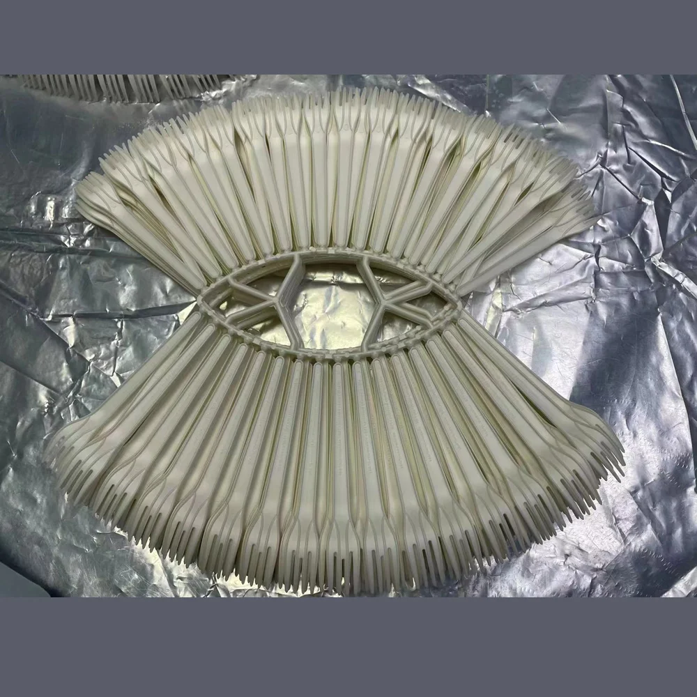 Mass Production molds and tooling for the new customized cutlery (knife, fork, spoon, coffee stirrer, etc.)