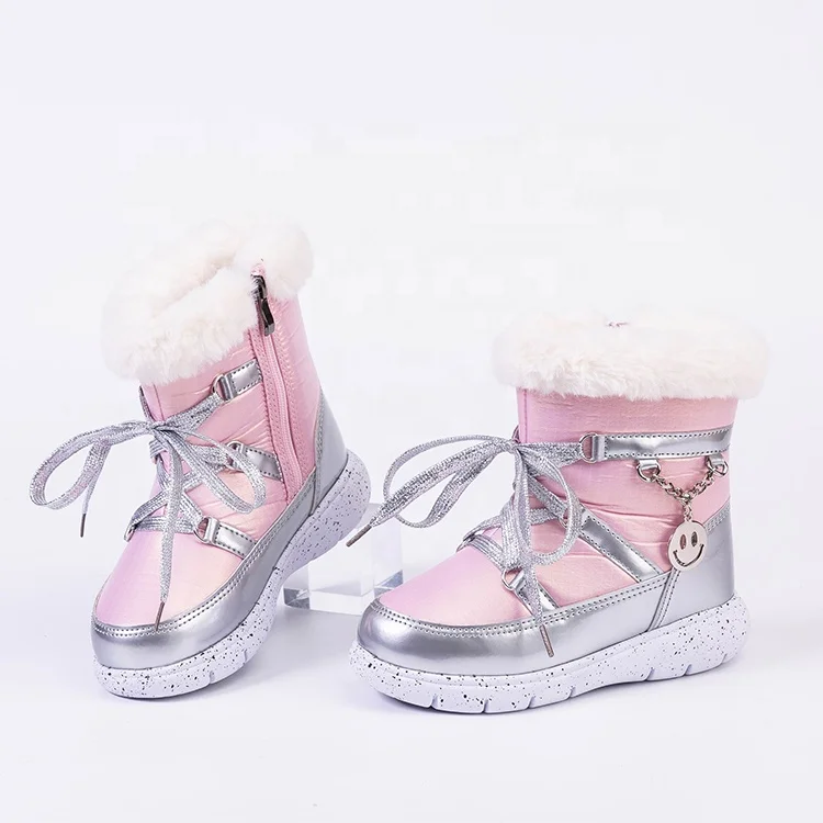 Winter New Style Children Shoes Brand Best Quality Kids Shoes Fur Kids Snow Boots