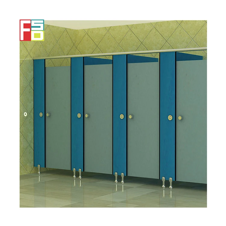 Laminate Hpl Pool Center Commercial Bathroom Shower Stall Partition