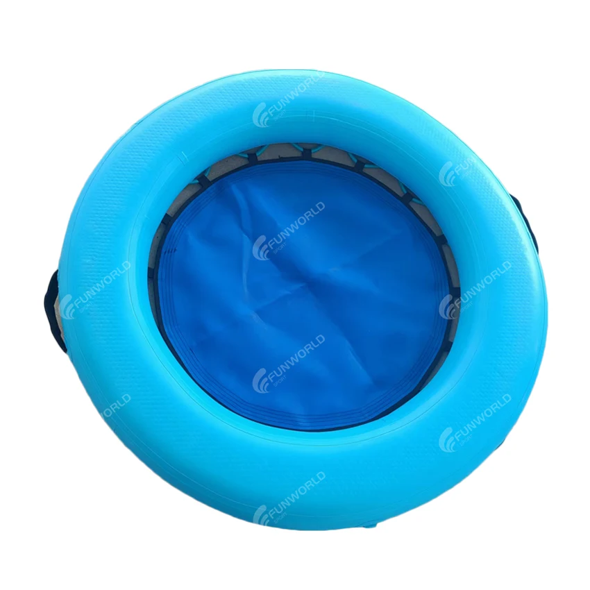 Outdoor inflatable air pool floats Park Water Sports Floating Inflatable Kids Water Jumping Trampoline Game for Weekend